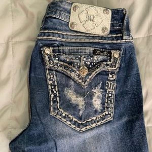 Miss me signature boot cut jeans size 28/34
